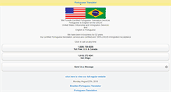 Desktop Screenshot of portuguesetranslator.mobi